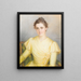 Mme Lamberg and Kjellberg - Albert Edelfelt — framed artwork on a wall