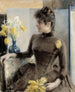 Parisienne - Albert Edelfelt — vista de la obra