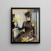 Parisienne - Albert Edelfelt — cuadro enmarcado en la pared