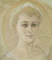 retrato de la baronesa Naomi Emi De La Chapelle - Albert Edelfelt | Cuadro — vista de la obra