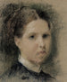 Portrait of Annie Edelfelt - Albert Edelfelt — artwork view