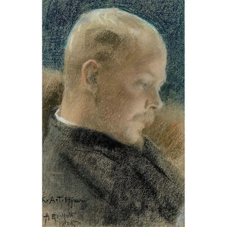 Albert Edelfelt - Portrait of the Author Karl A Tavaststjerna.webp