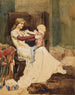 Study of Queen Blanka - Albert Edelfelt — artwork view