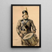 Reproducción del cuadro Tambour Nord ilustración de los relatos del cartel Stool - Albert Edelfelt