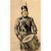 Reproducción del cuadro Tambour Nord ilustración de los relatos del cartel Stool - Albert Edelfelt