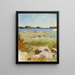 Paisaje del archipiélago inacabado - Albert Edelfelt — cuadro enmarcado en la pared