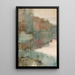 Rivage à Haikko en automne Paisaje de otoño - Albert Edelfelt — cuadro enmarcado en la pared