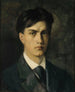 Autorretrato - Albert Edelfelt — vista de la obra