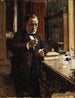 Estudio para el retrato de Louis Pasteur - Albert Edelfelt — vista de la obra