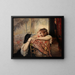La Parisienne Virginie - Albert Edelfelt — cuadro enmarcado en la pared