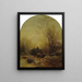 A full wagon - Albert Fitch Bellows — framed artwork on a wall