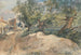 Lac des cygnes, Craven Hill, Bayswater - Albert Fleetwood Varley — artwork view
