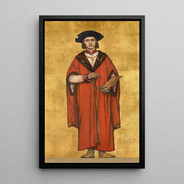 Albert Frans Lieven De Vriendt - The Painter Jan van Eyck.webp