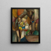 El Pescador - Albert Gleizes — cuadro enmarcado en la pared