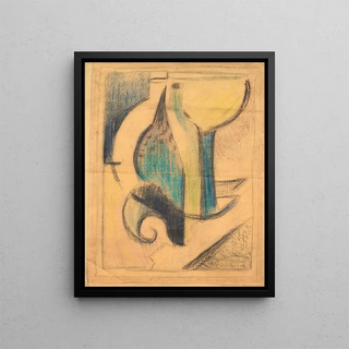 Albert Gleizes - Nature morte avec bouteille tude.webp