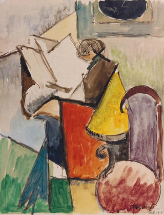 Albert Gleizes - tude de Portrait de Florent Schmitt.webp