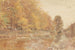 Autumn Painting in Braunston, North Devon - Albert Goodwin — artwork view