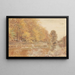 Autumn Painting in Braunston, North Devon - Albert Goodwin — framed artwork on a wall