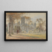 Canterbury - Albert Goodwin — cuadro enmarcado en la pared