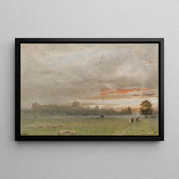 Albert Goodwin - Windsor castle.webp
