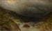 Tempestad en el valle de Sefinen cerca de Lauterbrunnen - Albert Gos — vista de la obra