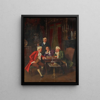 Albert Julius Franke - Beim Schachspiel.webp