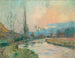 Hondouville sur Iton - Albert Lebourg — vista de la obra