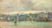 Honfleur Painting - Albert Lebourg — artwork view