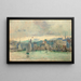 Honfleur Painting - Albert Lebourg — framed artwork on a wall
