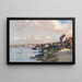 Landscape - Albert Lebourg — framed artwork on a wall