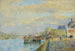Péniches à quai à Paris - Albert Lebourg — artwork view