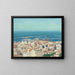 Alger, vista de la ciudad y el puerto - Albert Marquet — cuadro enmarcado en la pared