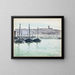 Boulogne-sur-Mer, barcos en el puerto - Albert Marquet — cuadro enmarcado en la pared