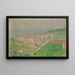 Coteau verde Montplaisant - Albert Marquet — cuadro enmarcado en la pared