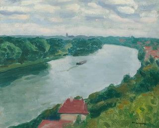 Albert Marquet - La Frette la Seine vue des coteaux en direction dHerblay.webp