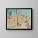 La Place - Albert Marquet — cuadro enmarcado en la pared