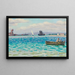 The Ferry - Albert Marquet — framed artwork on a wall