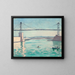 Marseille, the transporter bridge - Albert Marquet — framed artwork on a wall