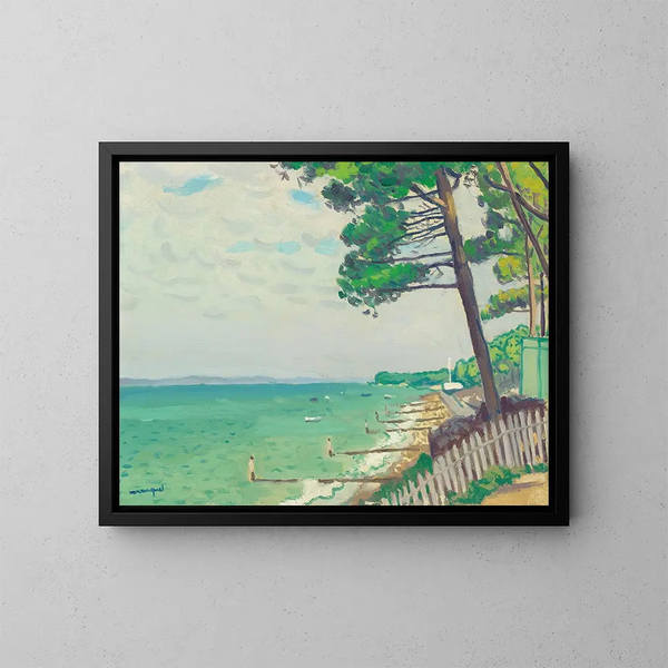 Pins à Pyla - Albert Marquet — framed artwork on a wall