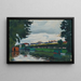 Poissy, los muelles - Albert Marquet — cuadro enmarcado en la pared