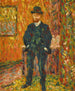 Retrato de André Rouveyre - Albert Marquet — vista de la obra