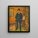 Retrato de André Rouveyre - Albert Marquet — cuadro enmarcado en la pared