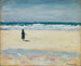 Joven chica en la playa - Albert Marquet — vista de la obra