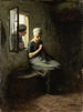 La Corte del Pescador - Albert Neuhuys — vista de la obra