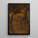 Reproduction of the painting A Drinking Deer - Albert Pinkham Ryder