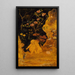 Niños asustados por un conejo - Albert Pinkham Ryder — cuadro enmarcado en la pared