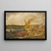 Recolección - Albert Pinkham Ryder — cuadro enmarcado en la pared