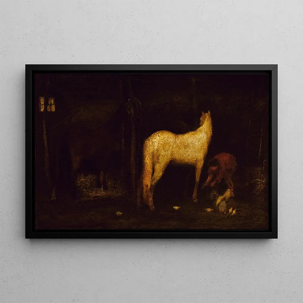 Albert Pinkham Ryder - In the Stable.webp