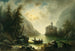 Traversée par une nuit au clair de lune - Albert Rieger — vista de la obra