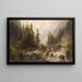 Ruisseau de montaña - Albert Rieger — cuadro enmarcado en la pared